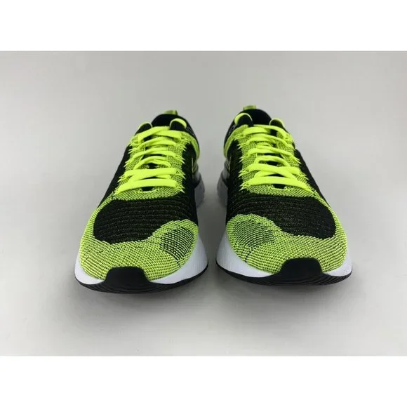 Nike React Infinity Run Flyknit 2 Volt Black Men's Sneakers Shoes CT2357 700 - Picture 7 of 12